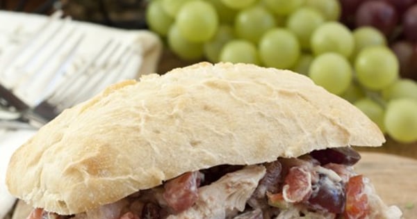 Pecan Grape Chicken Salad