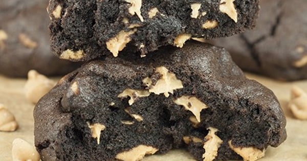 Dark Chocolate Peanut Butter Chip Cookies