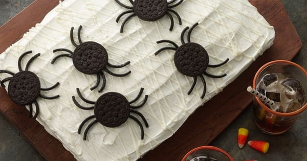 Spider Web Cake