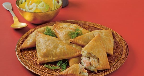 Seafood Triangles