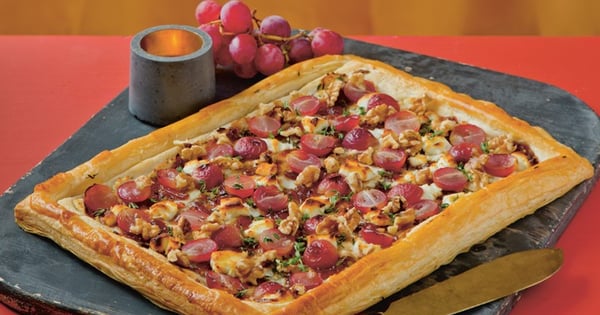 Puff Pastry Open Tart