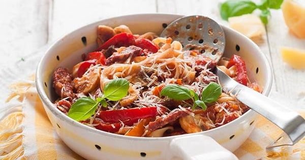 Tomato & Chorizo Pasta