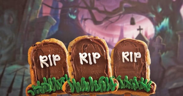 Tombstone Cookie Pops