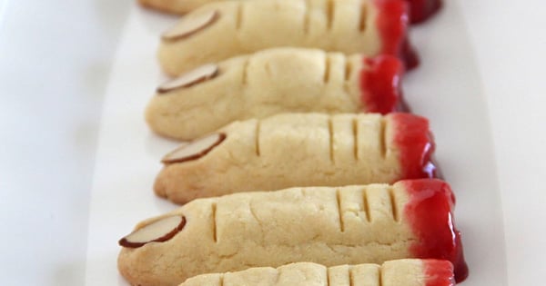 Severed Finger Sugar Cookies