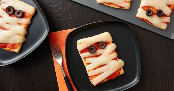 Crescent Mummy Pizzas