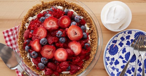 Mixed-Berry Cream Tart
