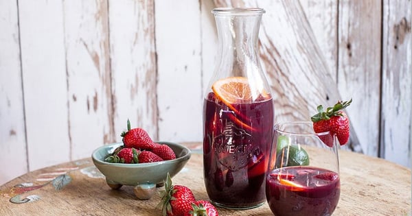 Mexican-Style Strawberry Orange Sangria