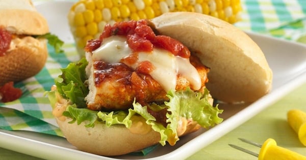 Fiesta Grilled Chicken Sandwiches