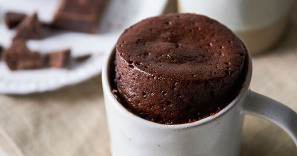 Chocolate Hazelnut Mug Cake