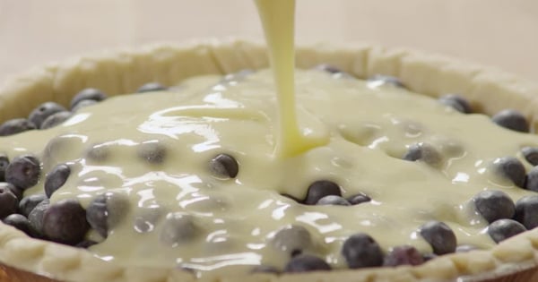 Creamy Blueberry Pie
