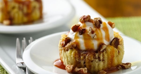 Impossibly Easy Salted Caramel Apple Mini Pies