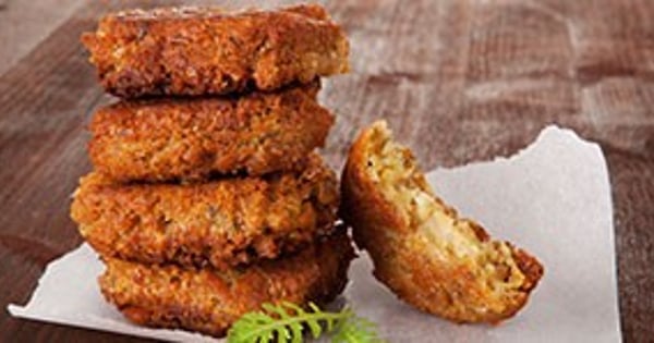 Falafel Burgers with Creamy Sesame Sauce