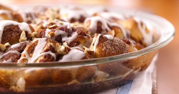 Iced Cinnamon Roll Coffee Cake