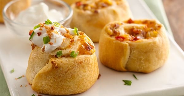 Loaded Potato Pinwheels