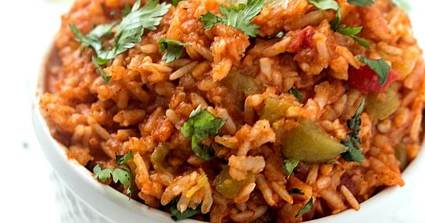 Slow Cooker Mexican Rice (Spanish Rice)