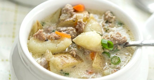 One-Pot Creamy Sausage and Potato Soup