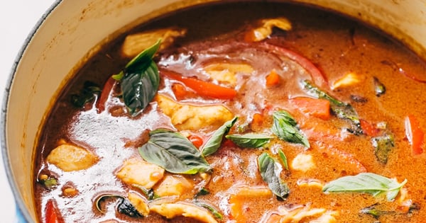 20 Minute Panang Chicken Curry