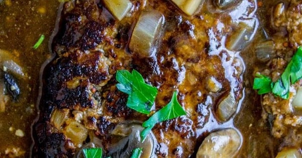 Salisbury Steak with Mushroom Sauce