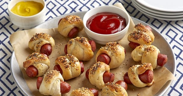 Everything Bagel Dogs