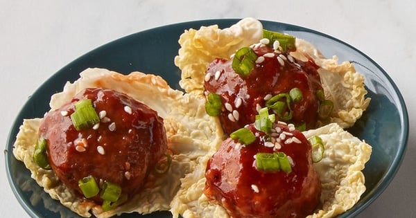 Spicy Korean BBQ Meatballs