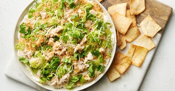 Chicken Caesar Salad Dip