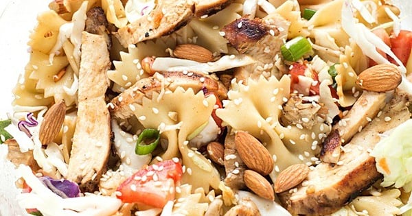 Asian Chicken Pasta Salad