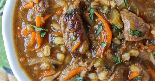 Beef Barley Soup
