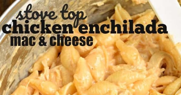 Chicken Enchilada Mac and Cheese