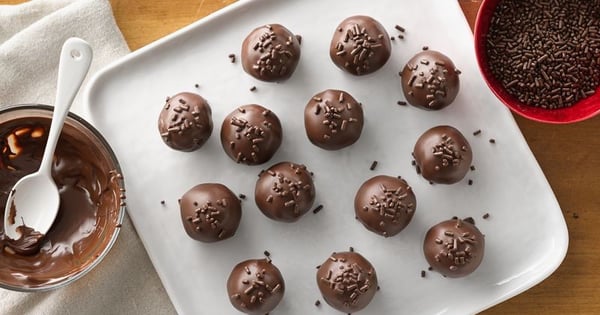 Double Chocolate Nutella™ Cookie Truffles