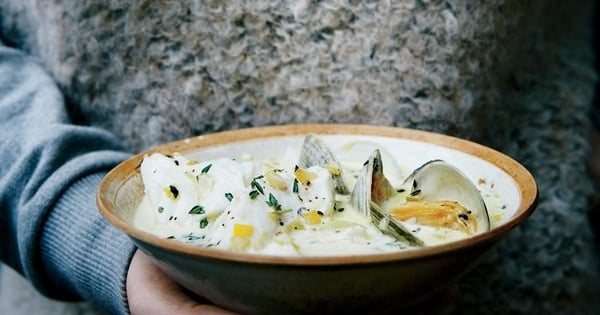 Clam and Cod Chowder