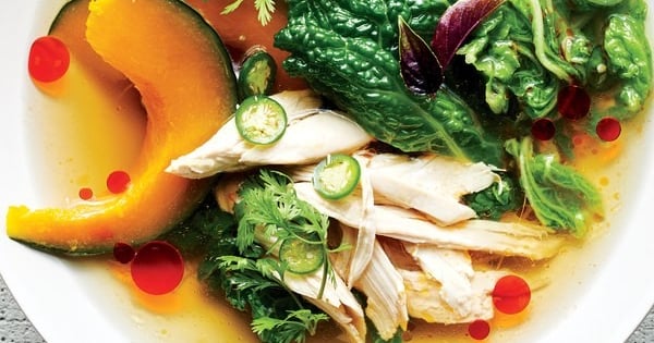 Spicy Feel-Good Chicken Soup