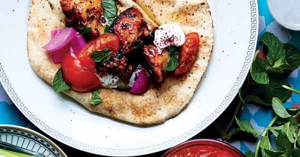 Moroccan Chicken Brochettes