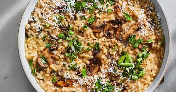Instant Pot Mushroom Risotto