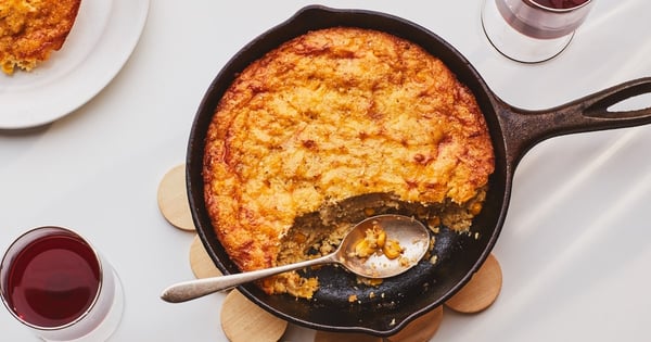 Cheesy Corn Spoon Bread