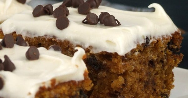 Chocolate Chip- Pumpkin Spice Bars