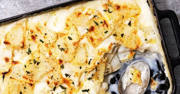 Celeriac dauphinoise