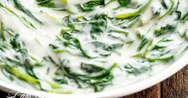 Easy Creamed Spinach