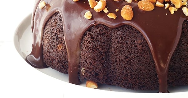 Chocolate Peanut Butter Bundt Cake