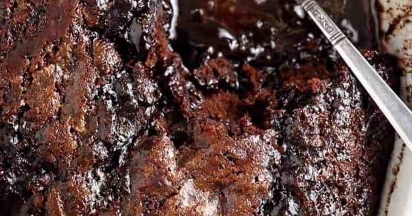 Hot Fudge Chocolate Pudding Cake