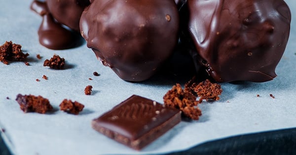 Salted Caramel Brownie Truffles