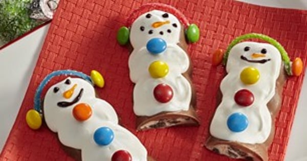 Candy Bar Snowmen