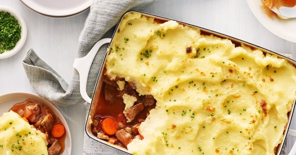 Beef Bourguignon Shepherd's Pie