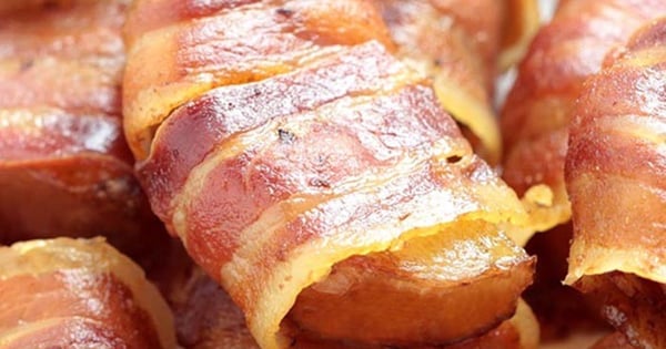 Bacon Wrapped Potato Bites