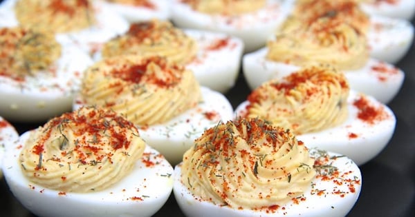 Spicy Deviled Eggs