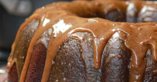 Double Caramel Pound Cake