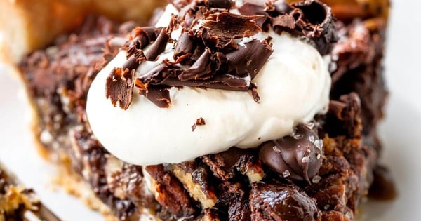 Dark Chocolate Pecan Pie