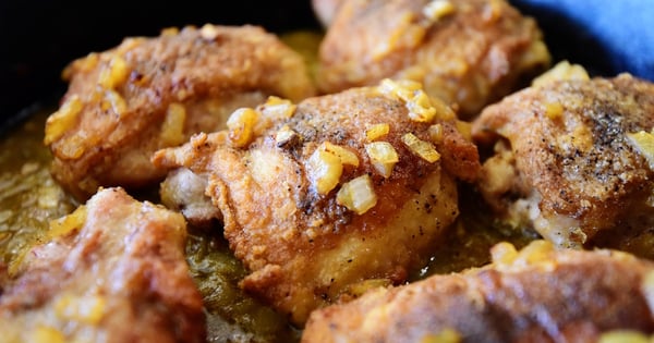 Pan-Roasted Chicken Thighs