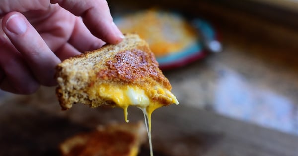 Crispy Grilled Cheese