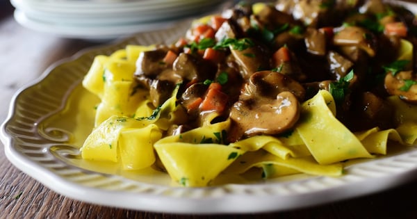 Beef Stroganoff
