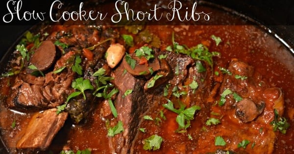 Short Ribs Braised In Red Wine
